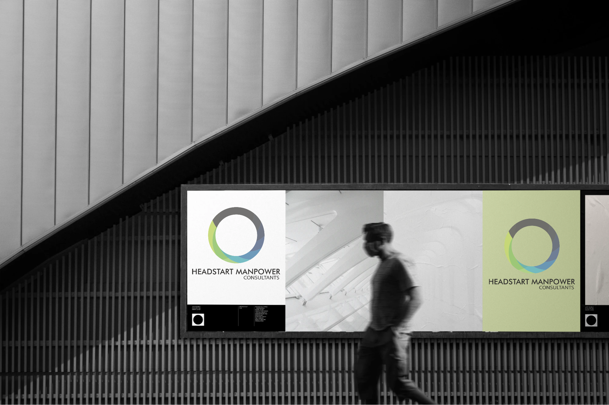 Outdoor billboard — mockup