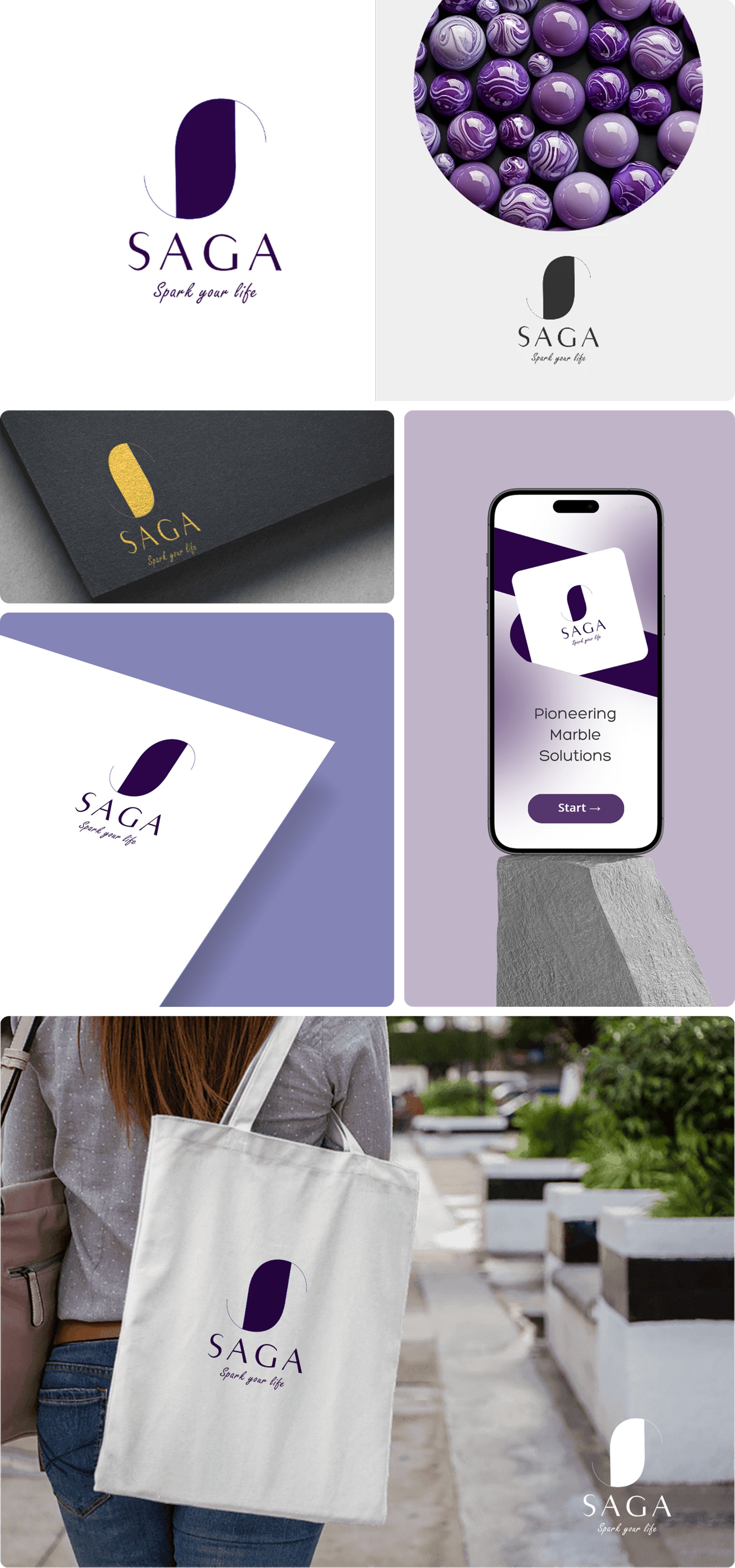 Saga identity board